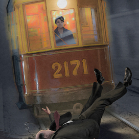 Illustrations for Mikhail Bulgakov's novel "The Master and Margarita." Chapter Three