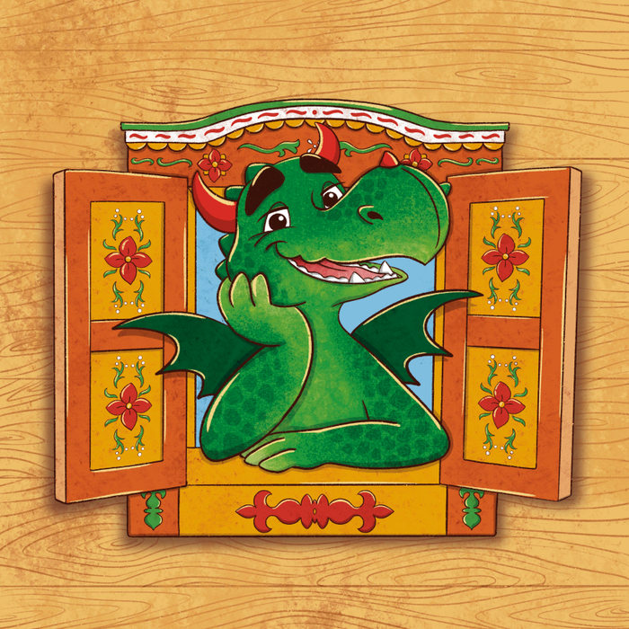 Обложка для календаря 2024 "Драконьи мудрости"