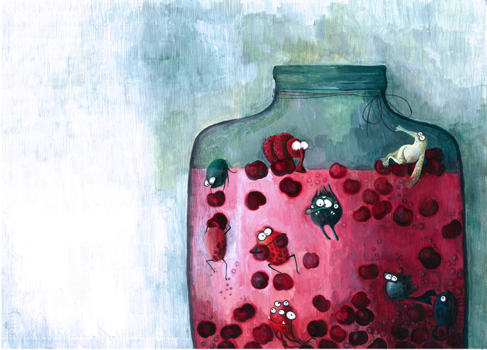 Микробы в банке