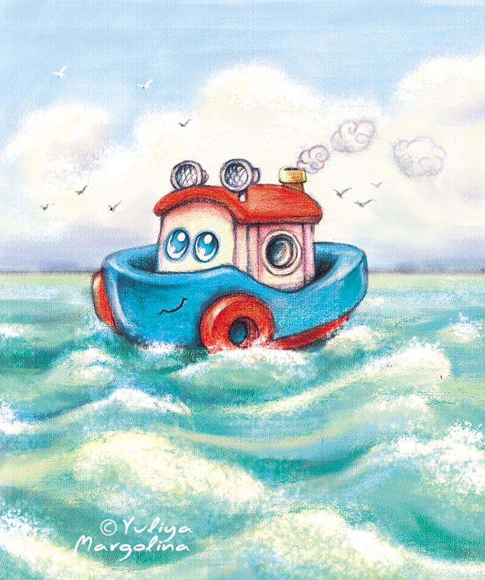 Буксир "Веселый Роджер". :)