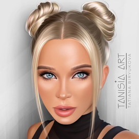 Портрет блондинки