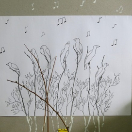 Птички. Весна.