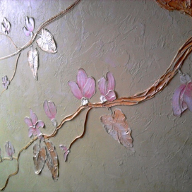 Рельеф в ресторане "Флоренция".Киев, Проспект Тычины 7.