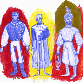 Разработка персонажей