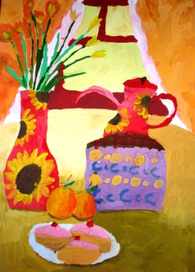 Натюрморт с маками