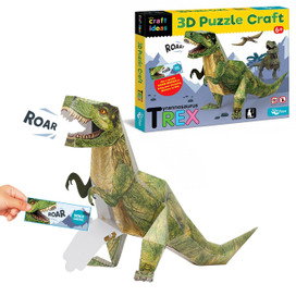 3D Puzzle Craft: "Dinosaur Tyrannosaurus Rex"