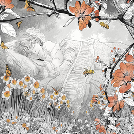 Таинственный сад. Френсис Бёрнетт. 