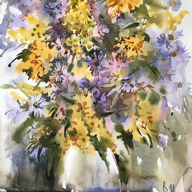 Букет с октябринами 