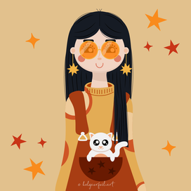 Девушка в сарафане