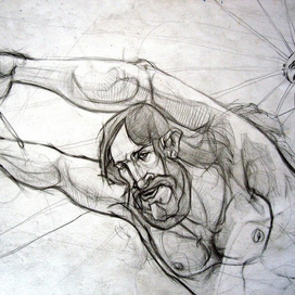 чувак волосатый