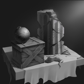 Чб Натюрморт