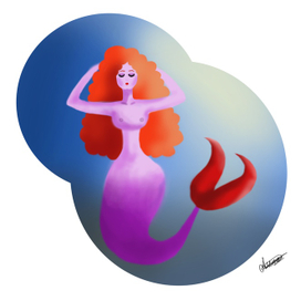 Дивная русалка