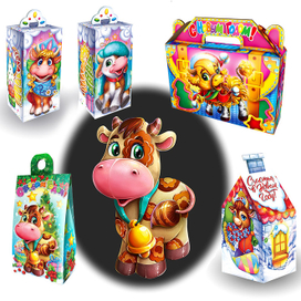 Новогодняя коробка