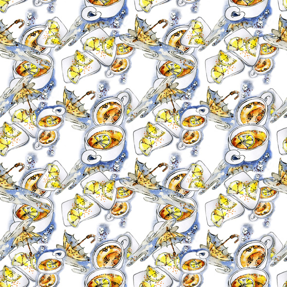 паттерн зонтики