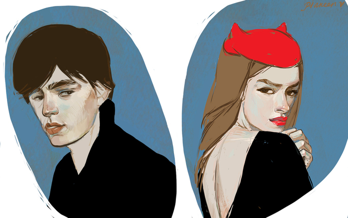 Красная шапочка (фрагмент).