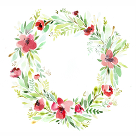 Цветочный венок