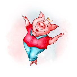 Танцующая свинья