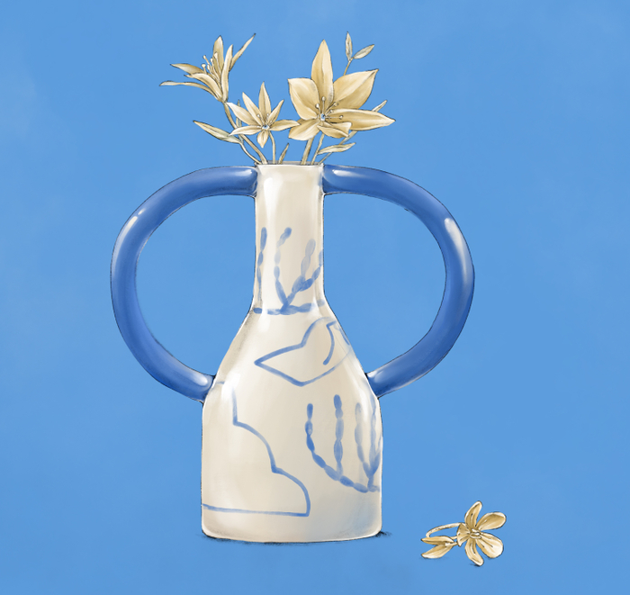 Облачная ваза