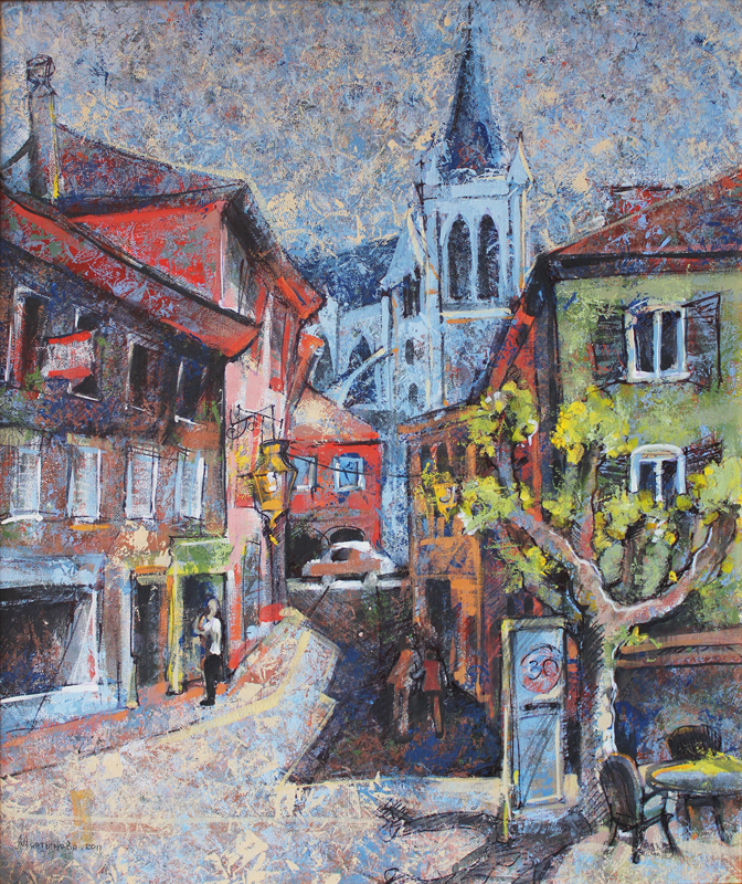 французская улочка