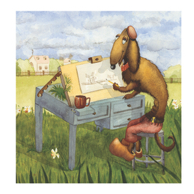 Задумчивый художник