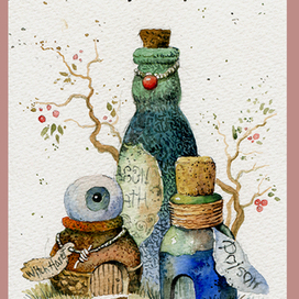 Акварельки-коротульки 8