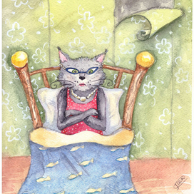 Кошка-старая дева