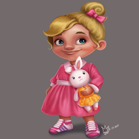 девочка покупатель