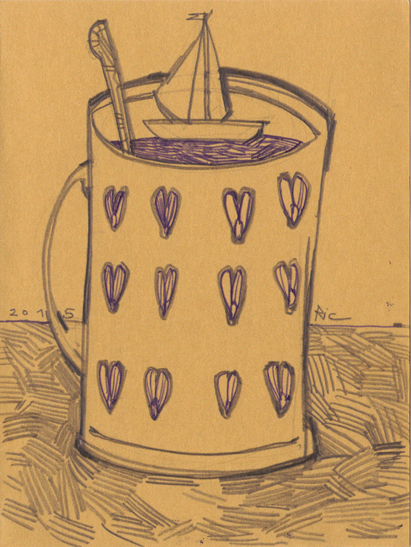 Морская...чашка.