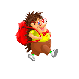 еж - путешественник