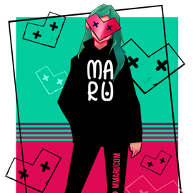 Валентинка принт