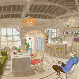 Ранний посетитель