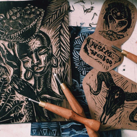 линогравюра