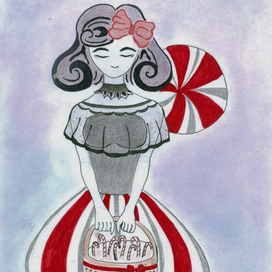 Корзина с леденцами