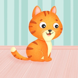 Котёнок - молоко 