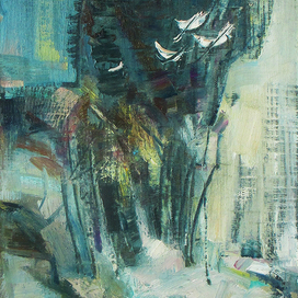 пейзаж с гнёздами