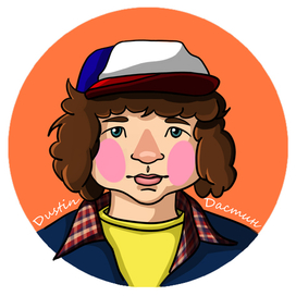 Dustin, "Stranger things", 2016