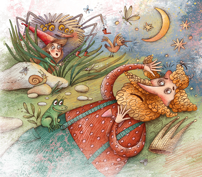 Иллюстрация к книге "Мика. Секрет восьмого гнома"