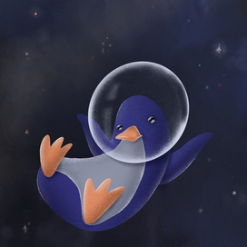 Пингвин в космосе