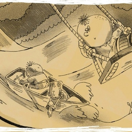 Художественная постановка к фильму "Качели"