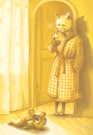 "Планета котов" для журнала LQ за декабрь 2011