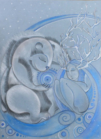 Мишка на севере.