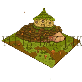 Проект "Передвижной дом в лесу".