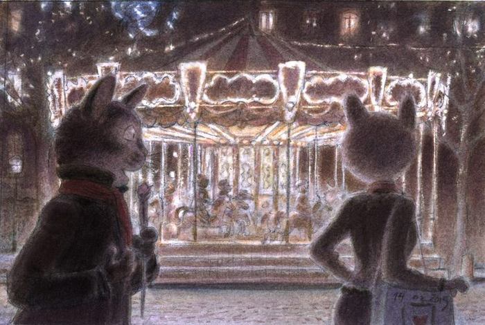 Сarrousel)14 février