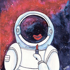 космонавты тоже хотят быть красивыми