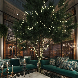 Зимний сад The Principal Manchester hotel