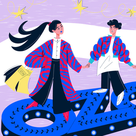 Конкурсная работа для OZON 