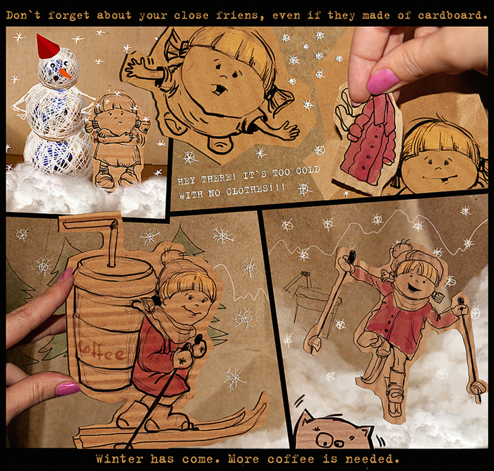 More coffee. More snow.