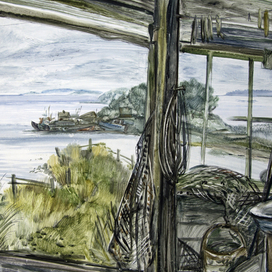 Вид на Тамарин причал