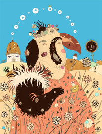 Весенняя-цветочная Зверушка!)