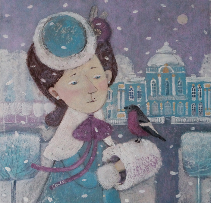 Зима в Царском Селе